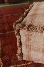LORENA CANALS-Pouf Tissé Main - Rose