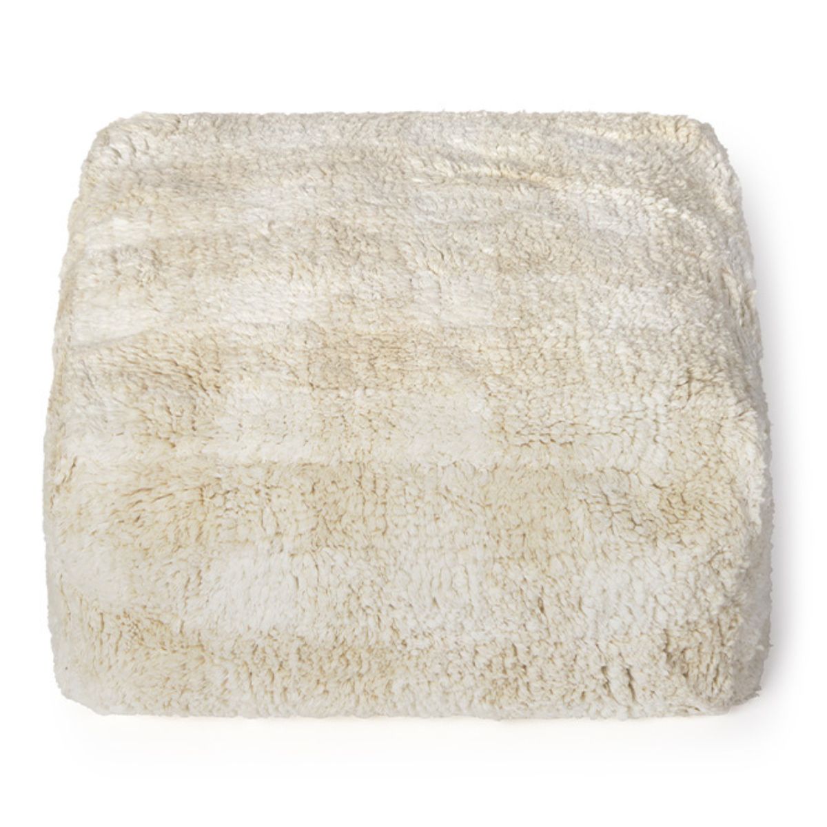LORENA CANALS-Pouf Vichy Ivoire