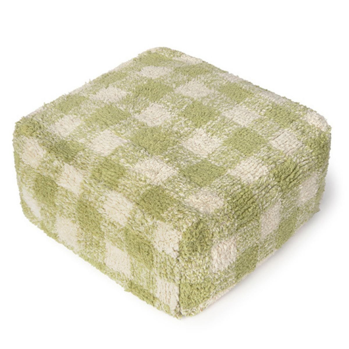 LORENA CANALS-Pouf Vichy Matcha
