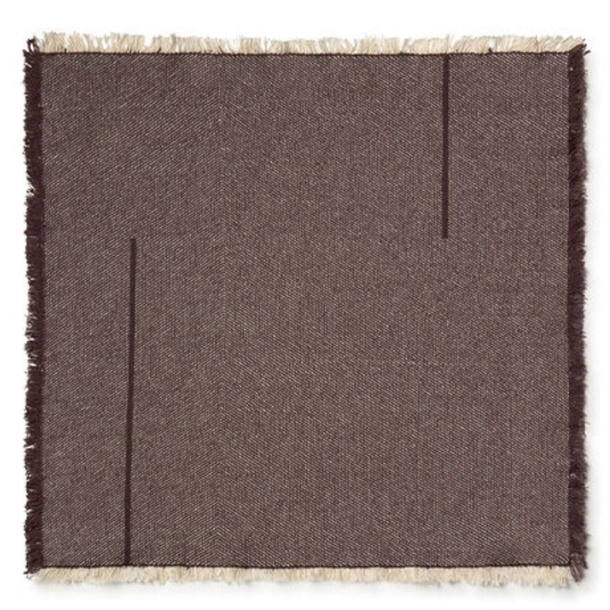 LORENA CANALS-Set De 4 Serviettes Vertical Coffebean