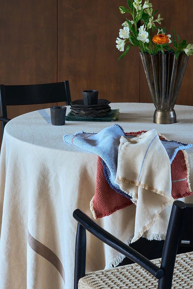 LORENA CANALS-Set De 4 Serviettes Vertical Natural