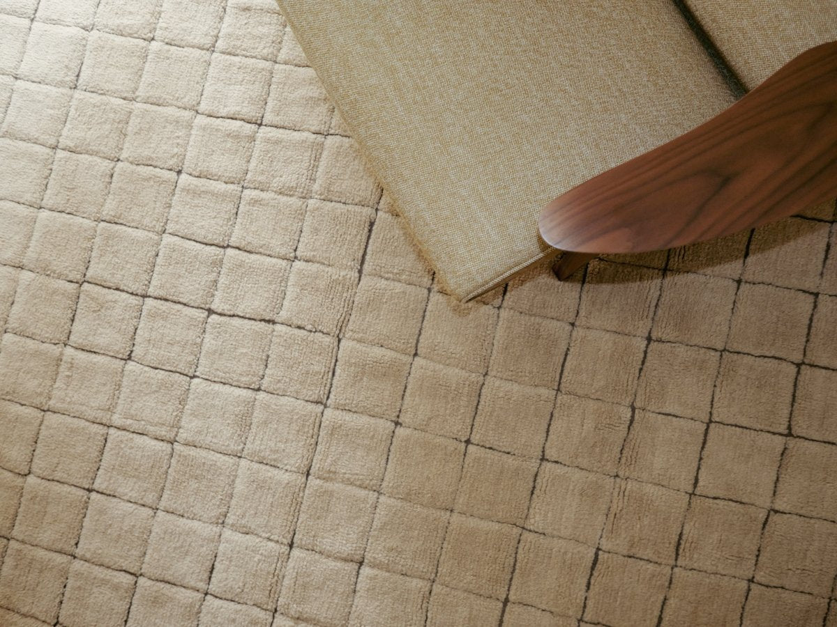 LORENA CANALS-Tapis À Laine Mosaïque Ambre 170 X 240 Cm