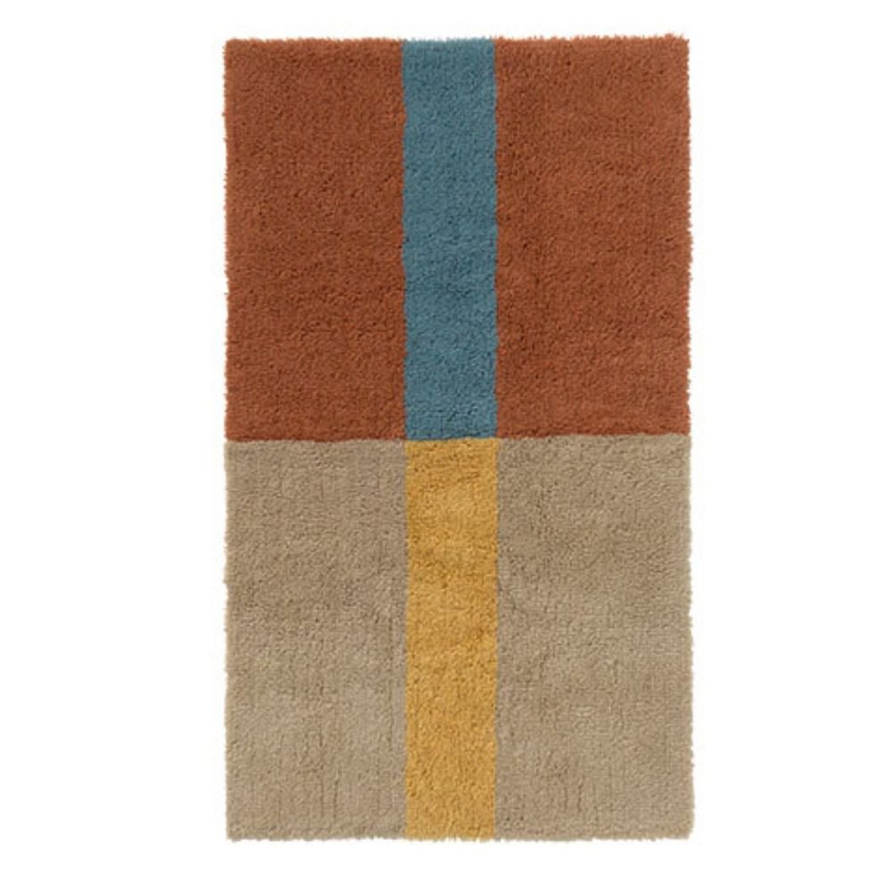 LORENA CANALS-Tapis De Couloir En Laine Chroma - Cannelle 80 x 140 Cm