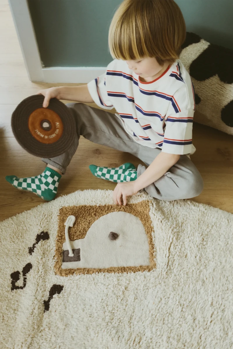 LORENA CANALS-Tapis De Jeu Lavable Music Ø 140 Cm