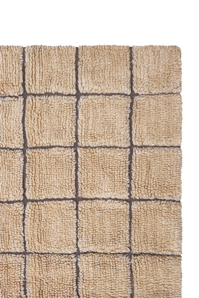 LORENA CANALS-Tapis De Passage En Laine Mosaic Ambre 80 X 230 Cm