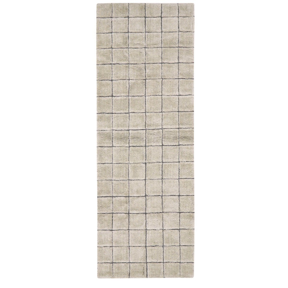 LORENA CANALS-Tapis De Passage En Laine Mosaic Grès 80 X 230 Cm