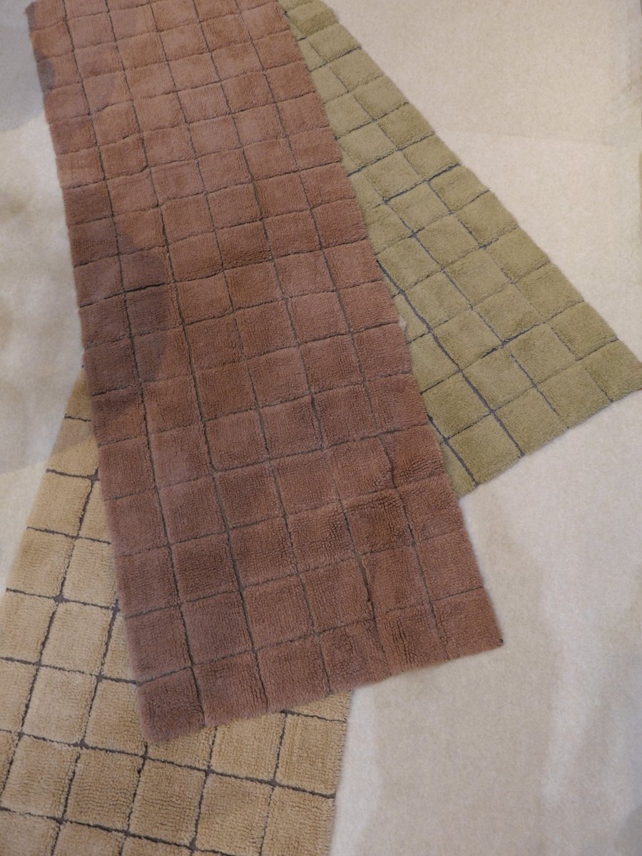 LORENA CANALS-Tapis De Passage En Laine Mosaïque Moss 80 X 230 Cm