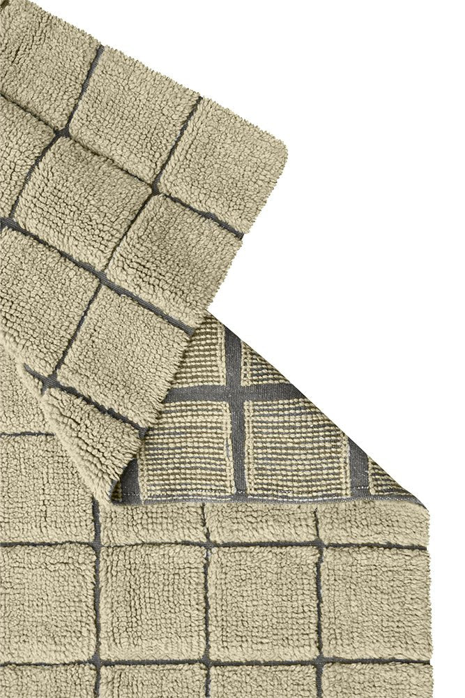 LORENA CANALS-Tapis De Passage En Laine Mosaïque Moss 80 X 230 Cm