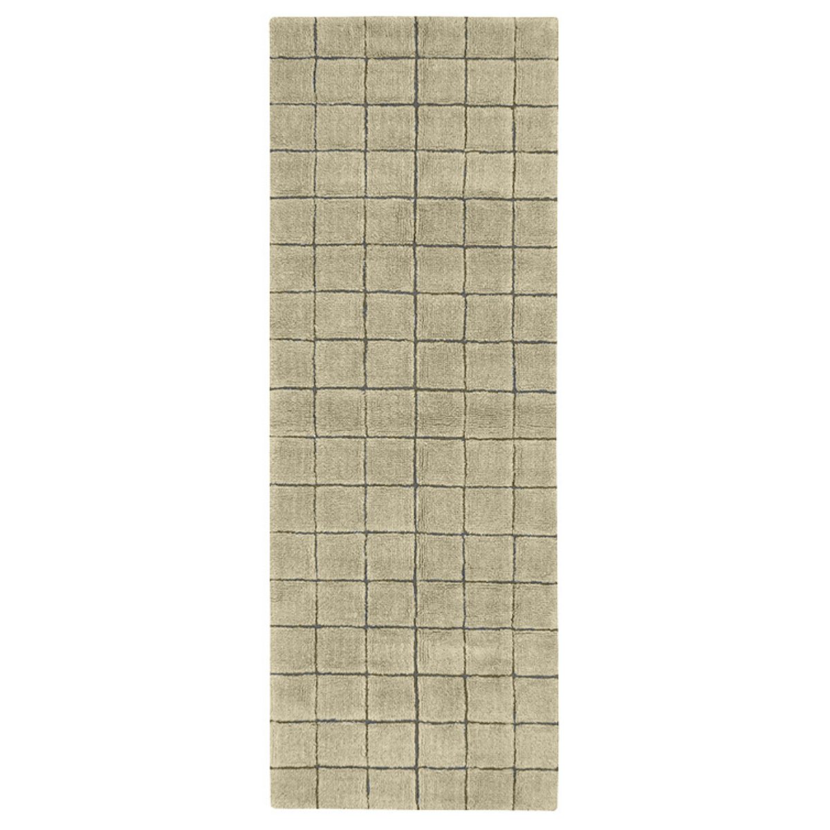 LORENA CANALS-Tapis De Passage En Laine Mosaïque Moss 80 X 230 Cm
