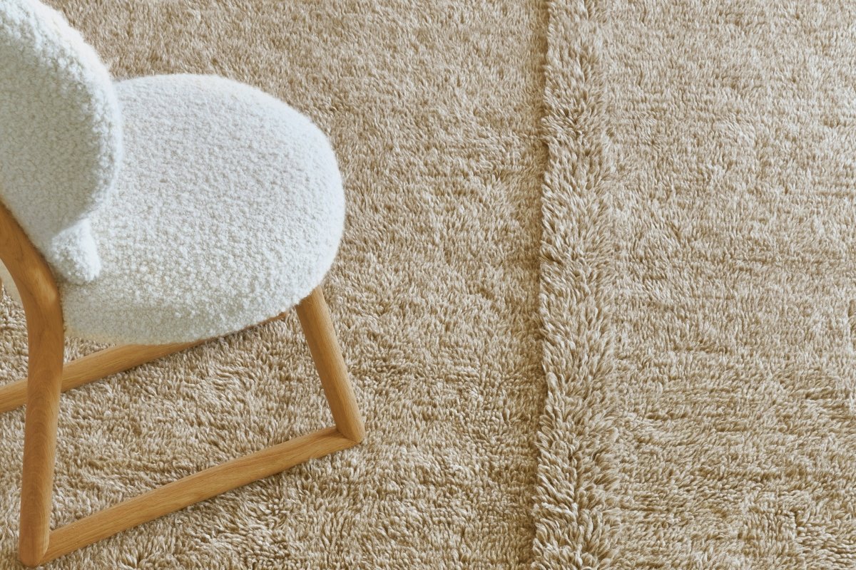 LORENA CANALS-Tapis En Laine Tundra - Blended Sheep Beige 80 X 140 cm