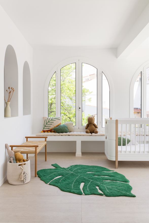 LORENA CANALS-Tapis Feuille de Monstera 120 X 180 cm