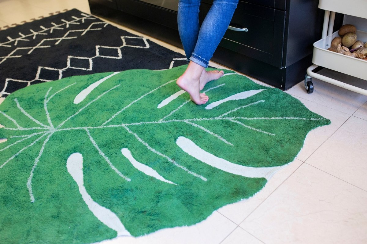 LORENA CANALS-Tapis Feuille de Monstera 120 X 180 cm