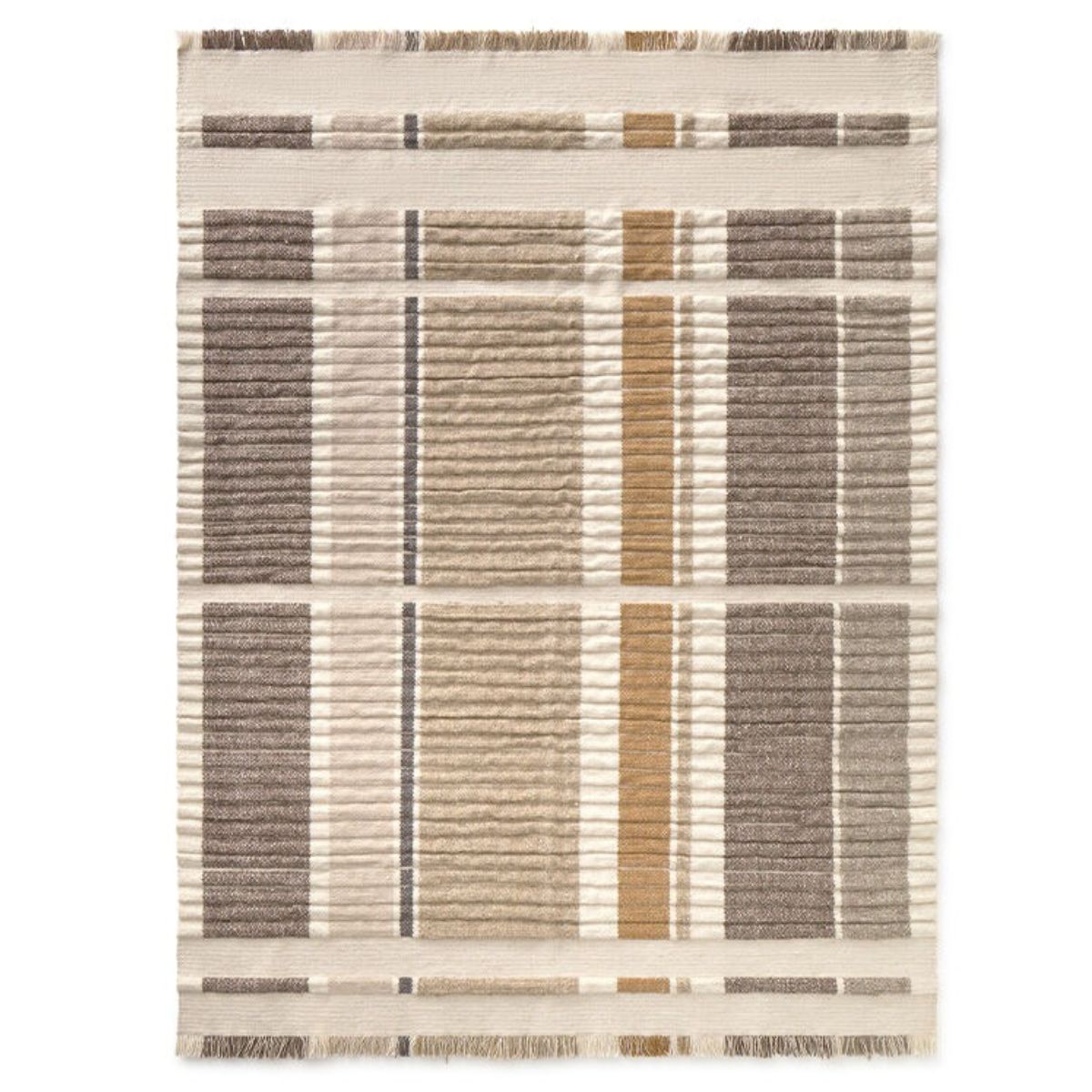 LORENA CANALS-Tapis Handloom Columns Natural 140 X 200 Cm