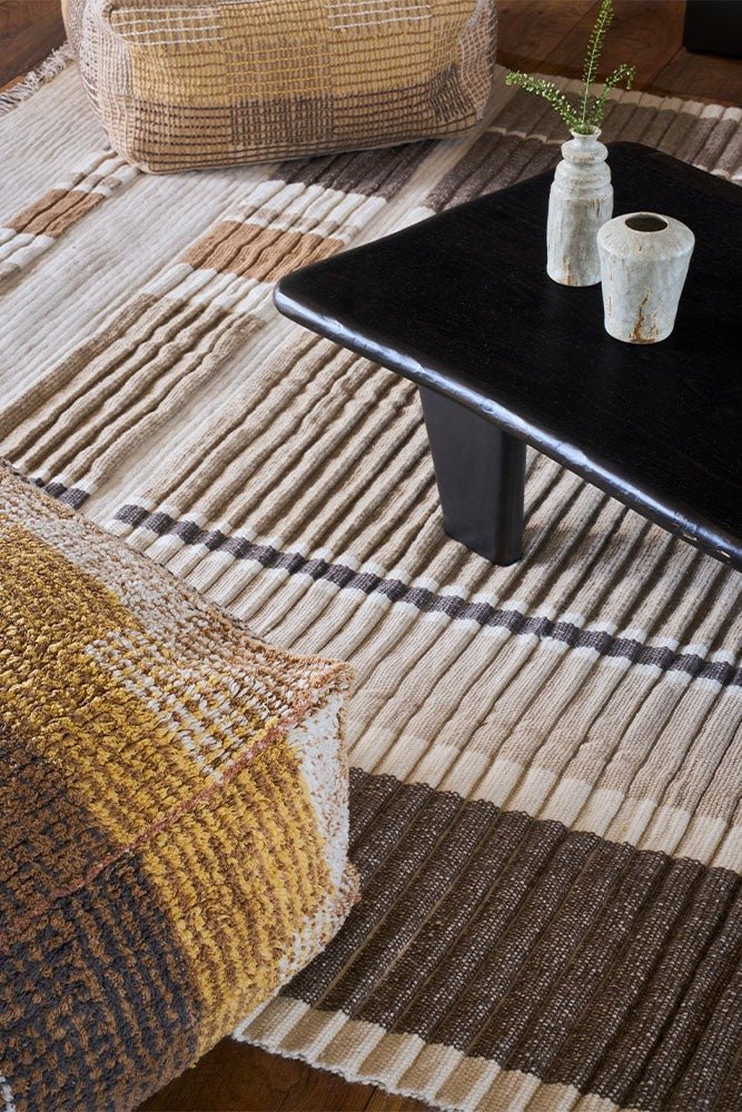 LORENA CANALS-Tapis Handloom Columns Natural 170 X 240 Cm