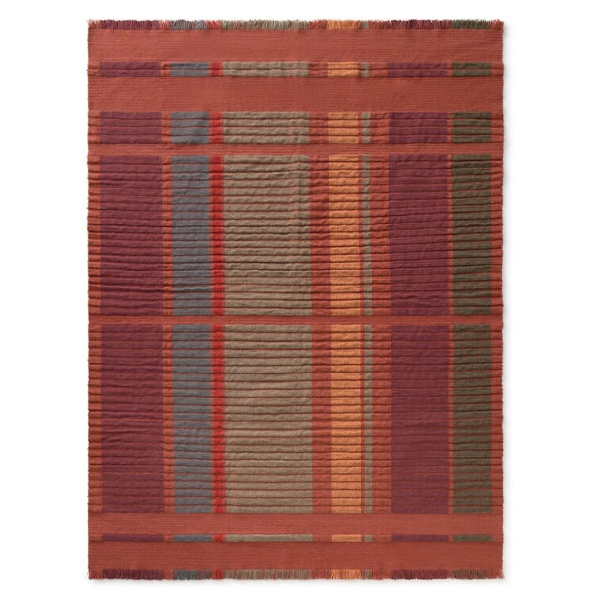 LORENA CANALS-Tapis Handloom Columns Sienna 200 X 300 Cm