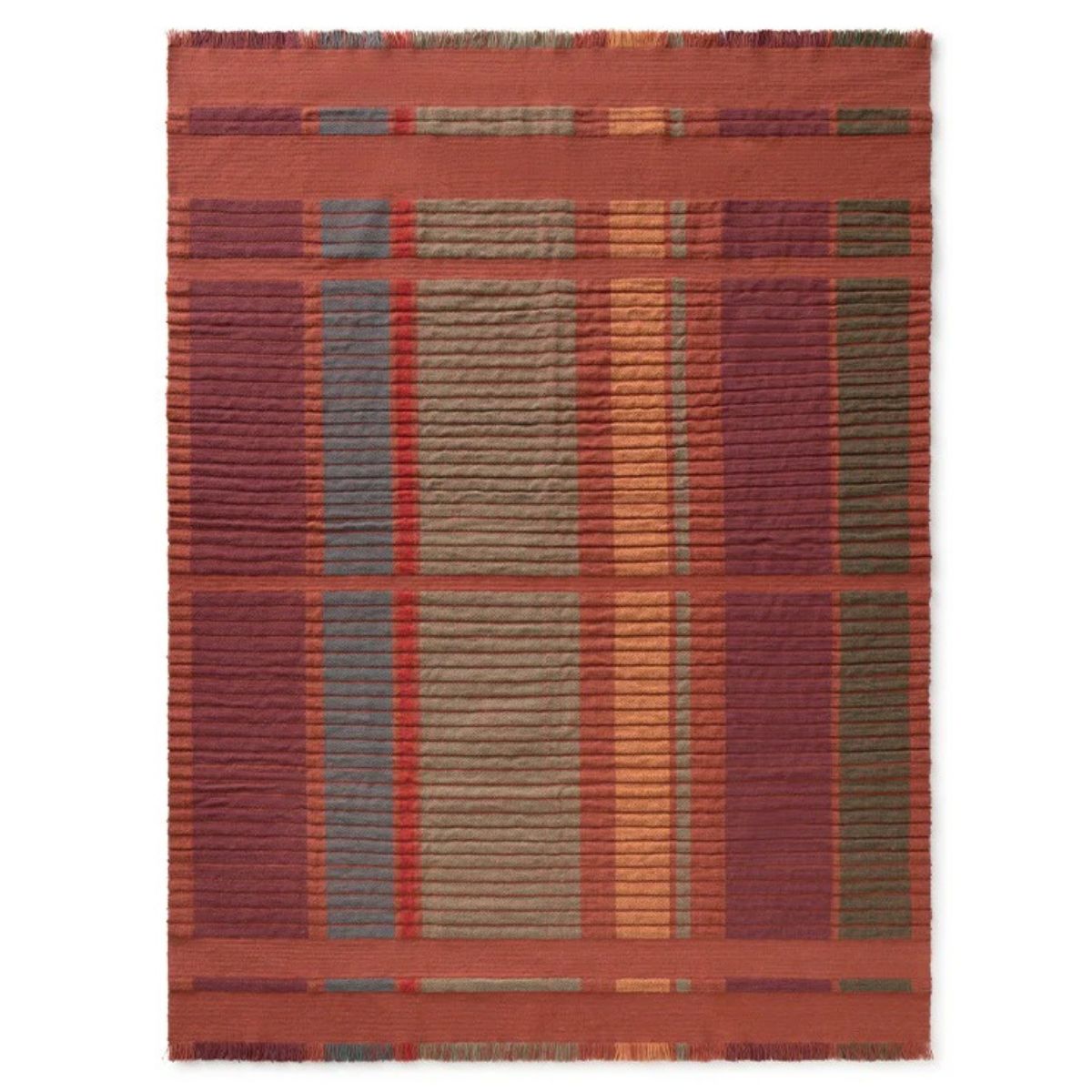 LORENA CANALS-Tapis Handloom Columns Sienna 300 X 400 Cm