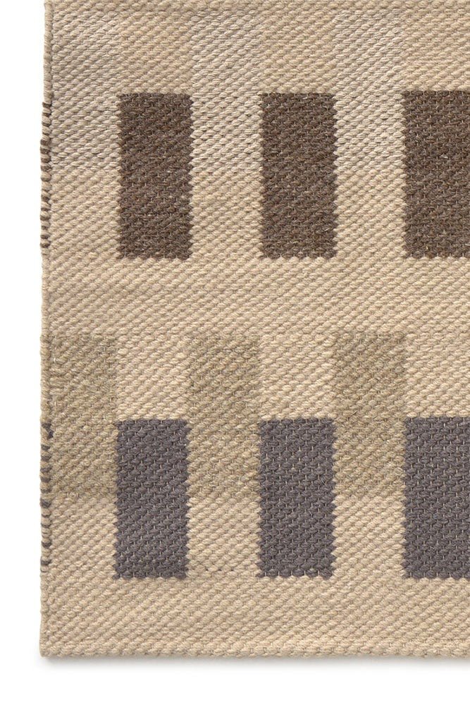 LORENA CANALS-Tapis Handloom Intersecting Natural 86 X 130 Cm