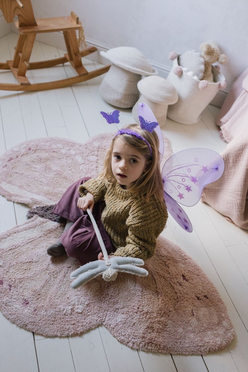 LORENA CANALS-Tapis Lavable Bébé Papillon