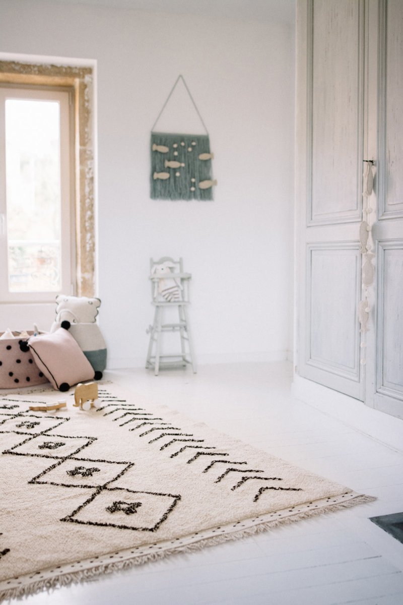 LORENA CANALS-Tapis Lavable Bereber Losanges 120 x 170 Cm