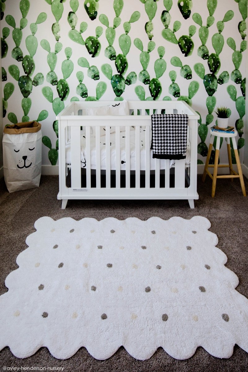 LORENA CANALS-Tapis Lavable Biscuit Blanc 120 X 160 cm