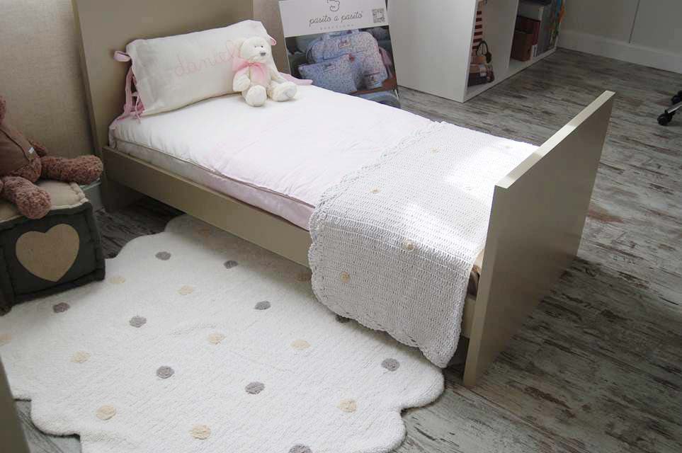 LORENA CANALS-Tapis Lavable Biscuit Blanc 120 X 160 cm