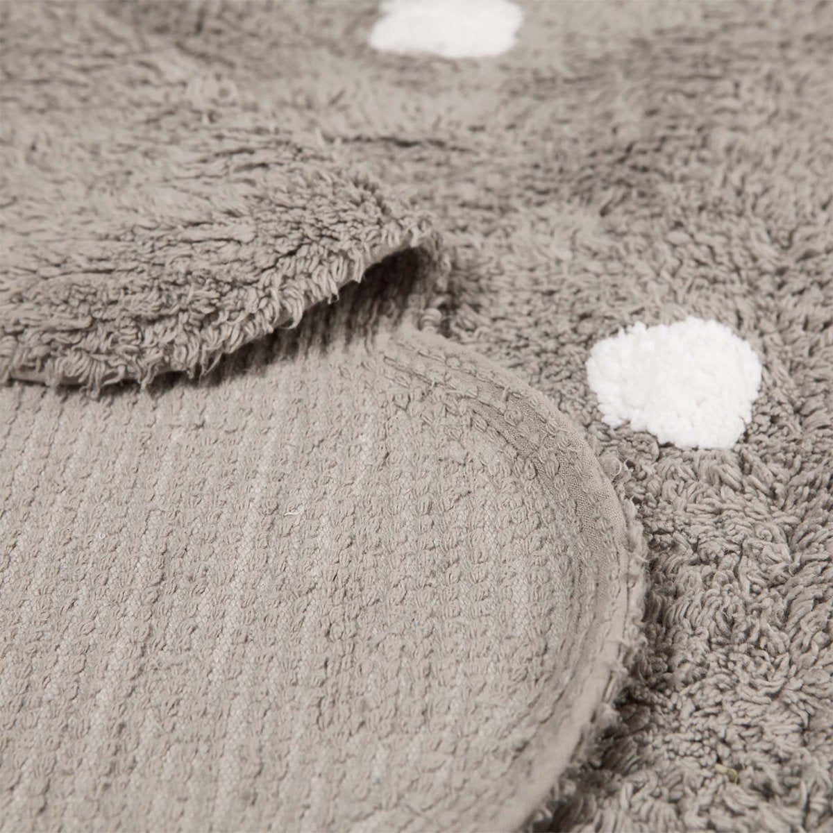 LORENA CANALS-Tapis Lavable Biscuit Gris 120 x 160 Cm