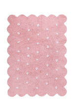 LORENA CANALS-Tapis Lavable Biscuit Rose 120 X 160 cm