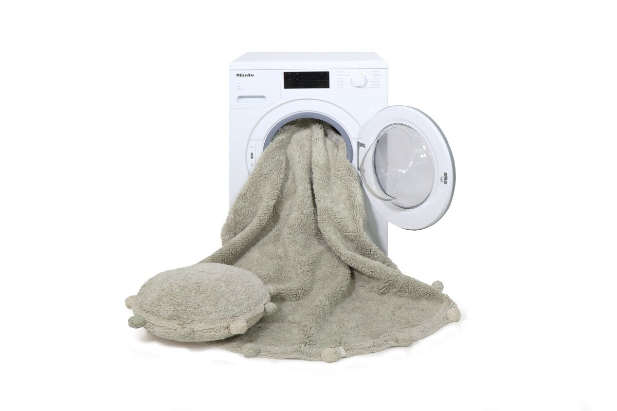 LORENA CANALS-Tapis Lavable Bubbly Olive 120 x 120 Cm