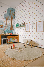 LORENA CANALS-Tapis Lavable Bubbly Olive 120 x 120 Cm