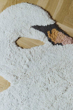 LORENA CANALS-Tapis Lavable Cygne 120 x 100 Cm