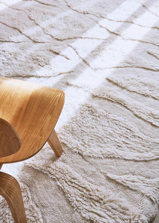 LORENA CANALS-Tapis Lavable En Laine Enkang Ivory - 170 X 240 cm