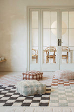 LORENA CANALS-Tapis Lavable "Kitchen Tiles" Rose 140 x 200 cm