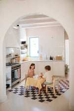 LORENA CANALS-Tapis Lavable "Kitchen Tiles" Toffee 140 x 200 cm