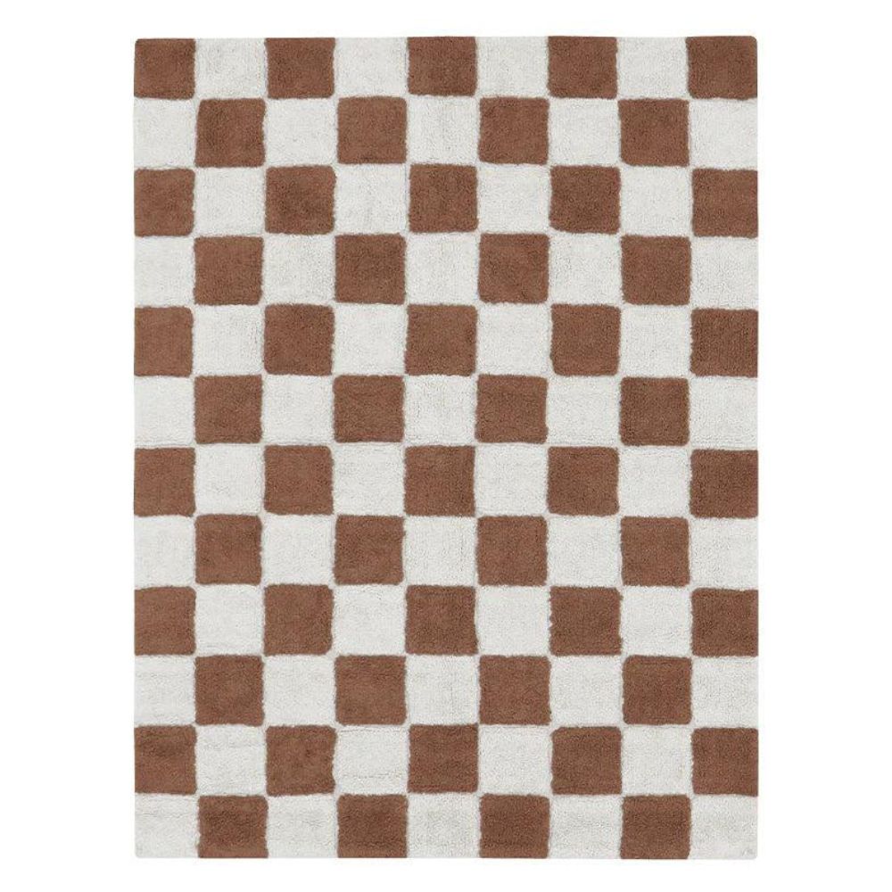LORENA CANALS-Tapis Lavable "Kitchen Tiles" Toffee 200 x 300 cm