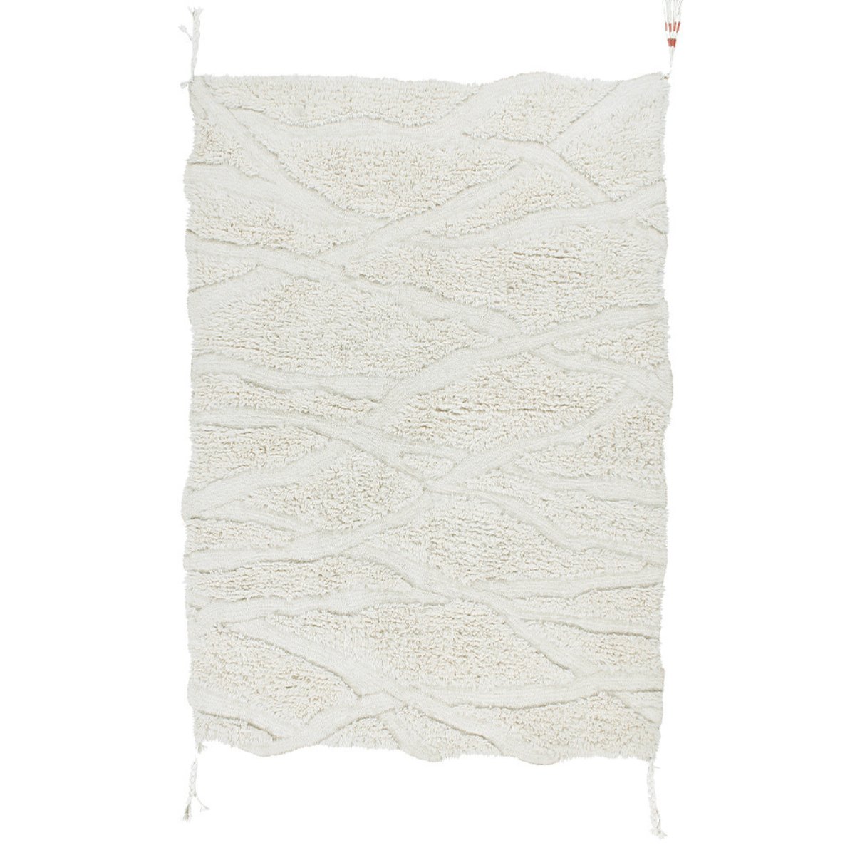 LORENA CANALS-Tapis Lavable Lavable Enkang Ivoire 170 X 240 Cm