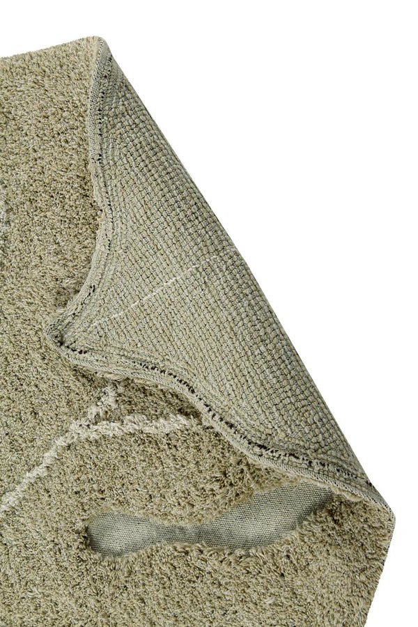 LORENA CANALS-Tapis Lavable Mini Monstera Olive 75 X 100 Cm