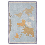 LORENA CANALS-Tapis Lavable Mini Worldmap 70 x 100 cm