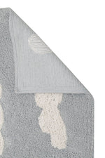 LORENA CANALS-Tapis Lavable Nuages Gris 120 X 160 Cm
