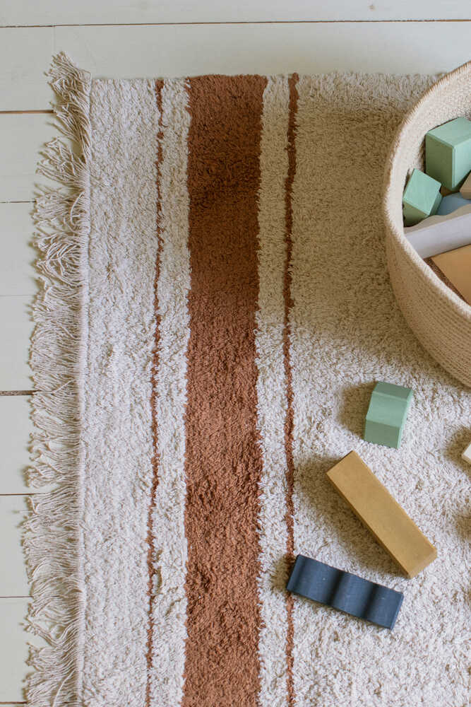 LORENA CANALS-Tapis Lavable Plate Toffee 200 x 300 cm