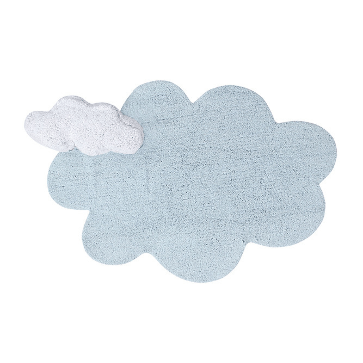 LORENA CANALS-Tapis Lavable Puffy Dream Bleu 170 x 110 Cm