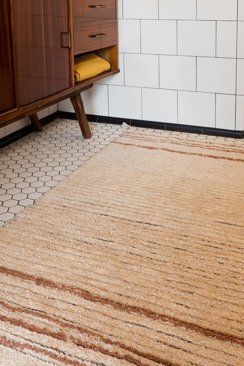 LORENA CANALS-Tapis Lavable Réversible Twin Toffee 80 X 140 Cm