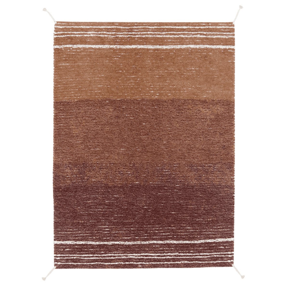 LORENA CANALS-Tapis Lavable Réversible Twin Toffee 80 X 140 Cm