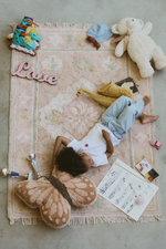 LORENA CANALS-Tapis Lavable Rose Perse 200 x 300 Cm