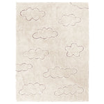 LORENA CANALS-Tapis Lavable "rugcycled" Nuages Trois Tailles Disponible