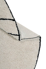 LORENA CANALS-Tapis Lavable Trace Beige 160 x 160 Cm