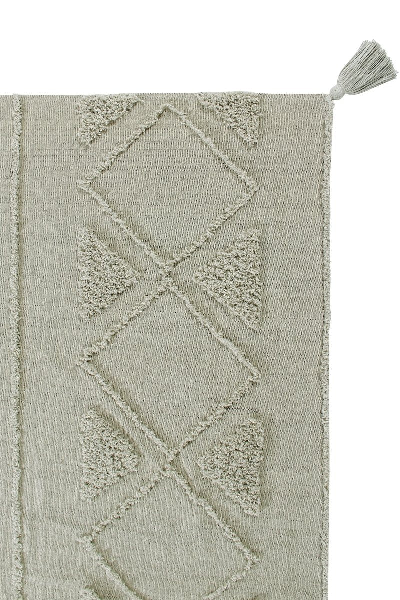 LORENA CANALS-Tapis Lavable Tribu Olive 120 X 160 Cm