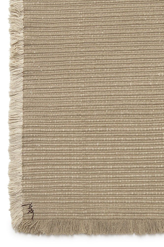 LORENA CANALS-Tapis Tissé À La Main Beige 170 X 240 Cm