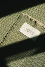 LORENA CANALS-Tapis Tissé Main Kaki 140 X 200 Cm