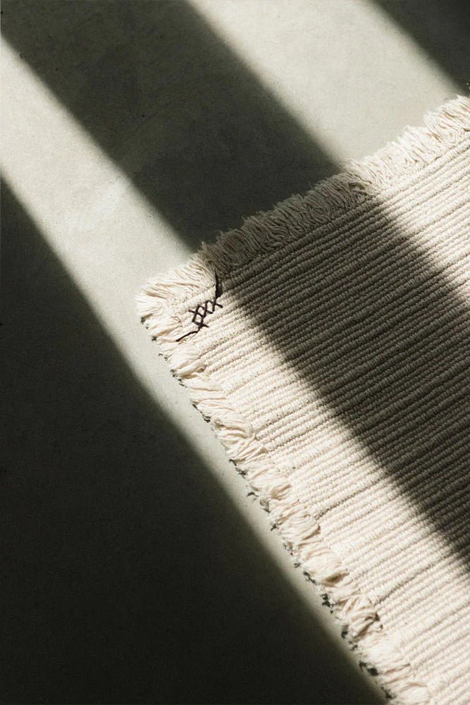 LORENA CANALS-Tapis Tissé Main Naturel 140 X 200 Cm