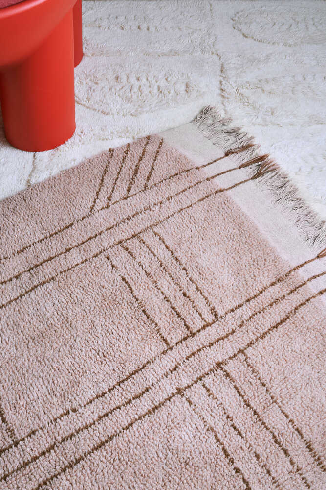 LORENA CANALS-Tapis Woolable SHUKA Dusty Pink 170 x 240 cm